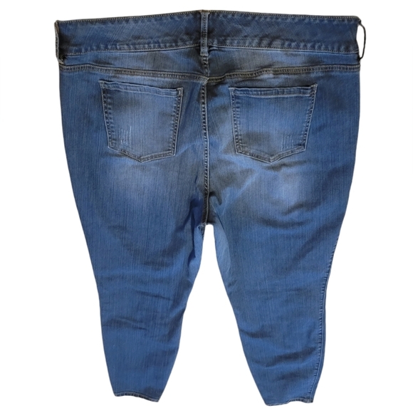 24R TORRID Premium Jegging Distressed Stretch Jeans Womens - Picture 2 of 7